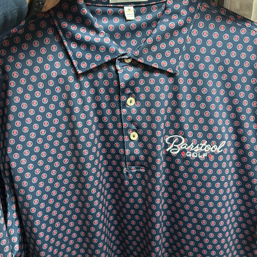 Peter Millar Barstool Golf polo size medium